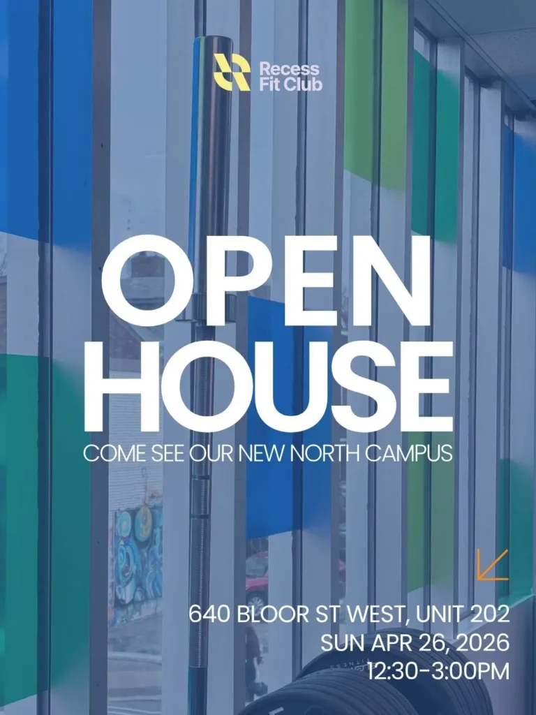 invitation to Recess Fit Club North Campus